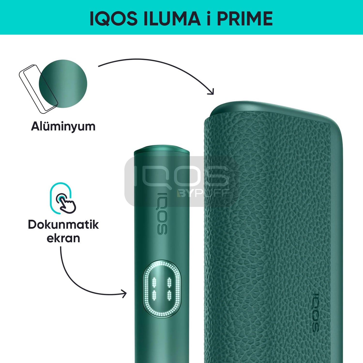 GREEN (YEŞİL) | IQOS ILUMA i PRIME Cihazı