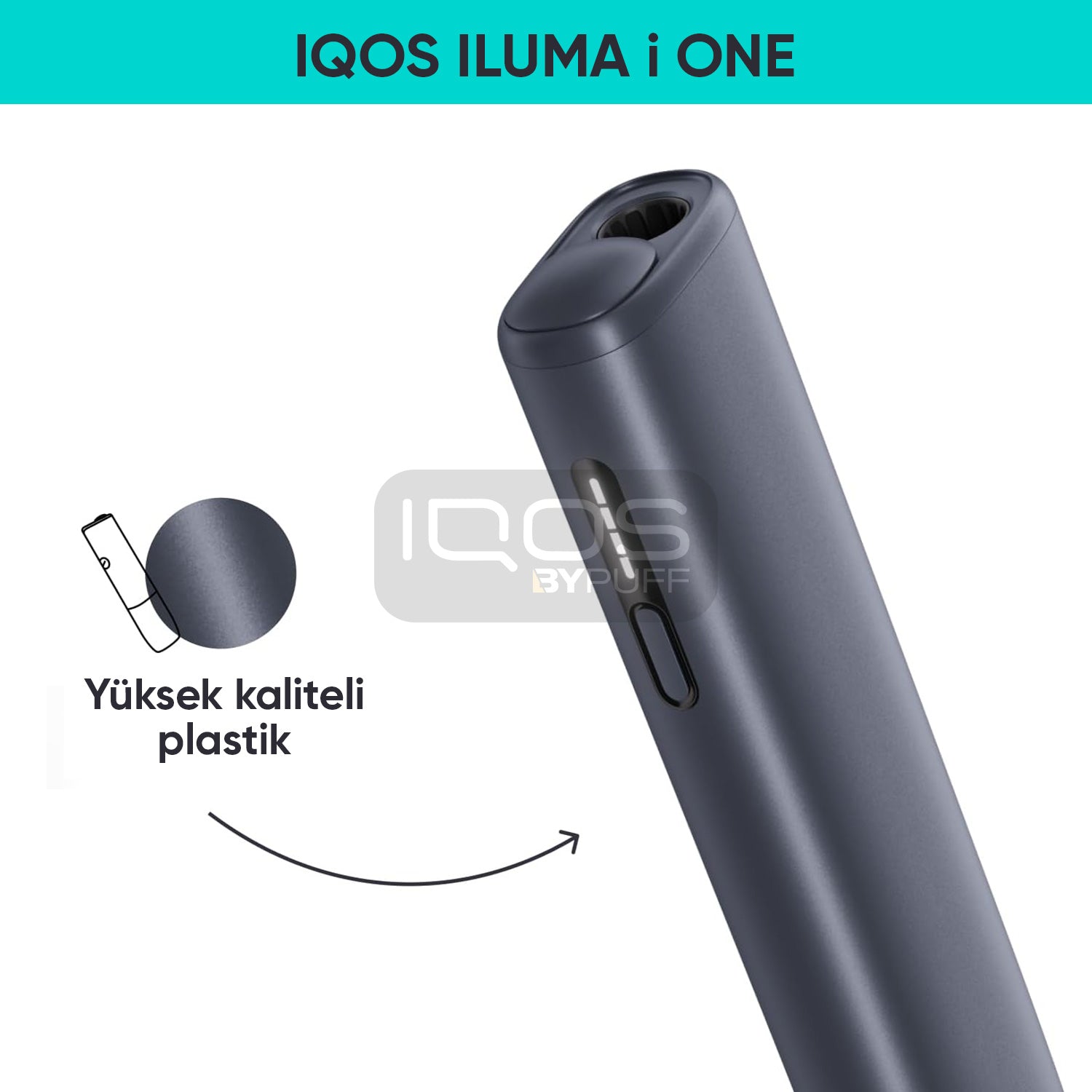BLACK (SİYAH) | IQOS ILUMA i ONE Cihazı