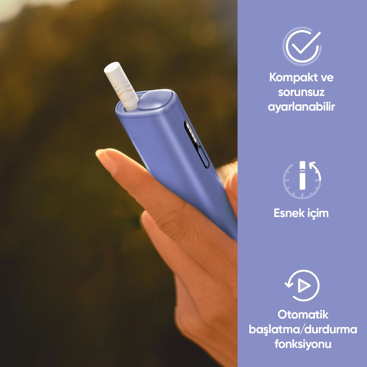 PURPLE (MOR) | IQOS ILUMA i ONE Cihazı