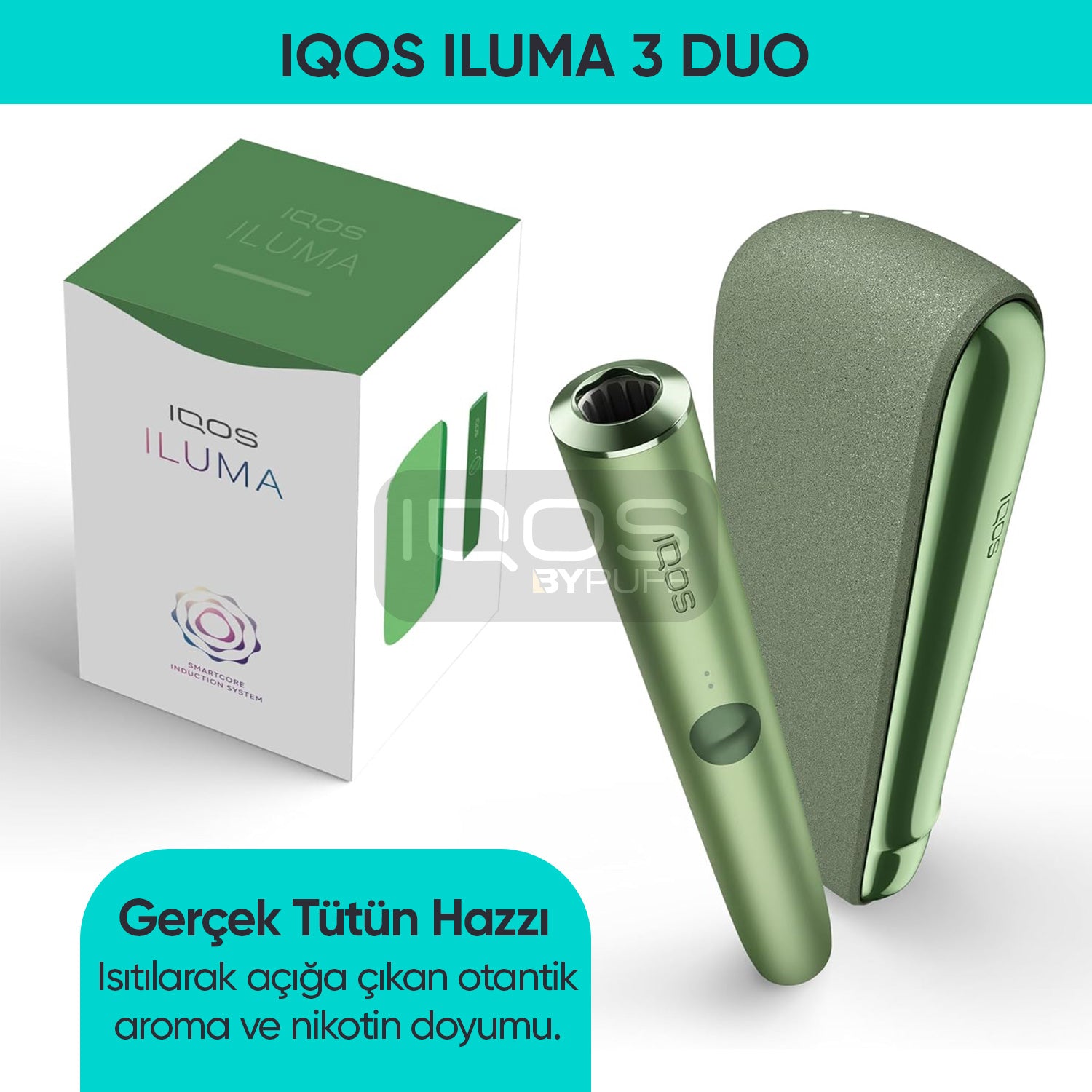 Green | IQOS ILUMA 3 DUO Cihazı