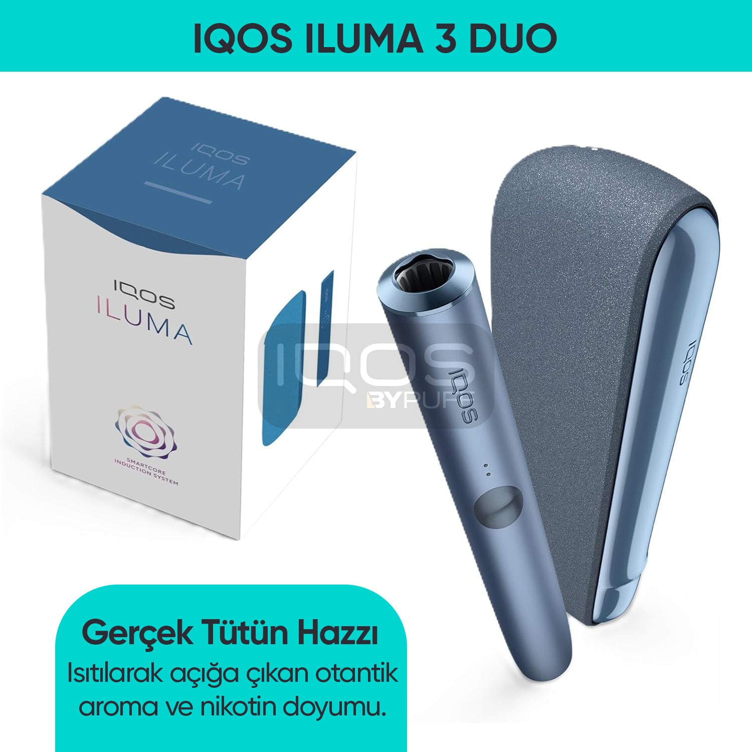 Blue | IQOS ILUMA 3 DUO Cihazı