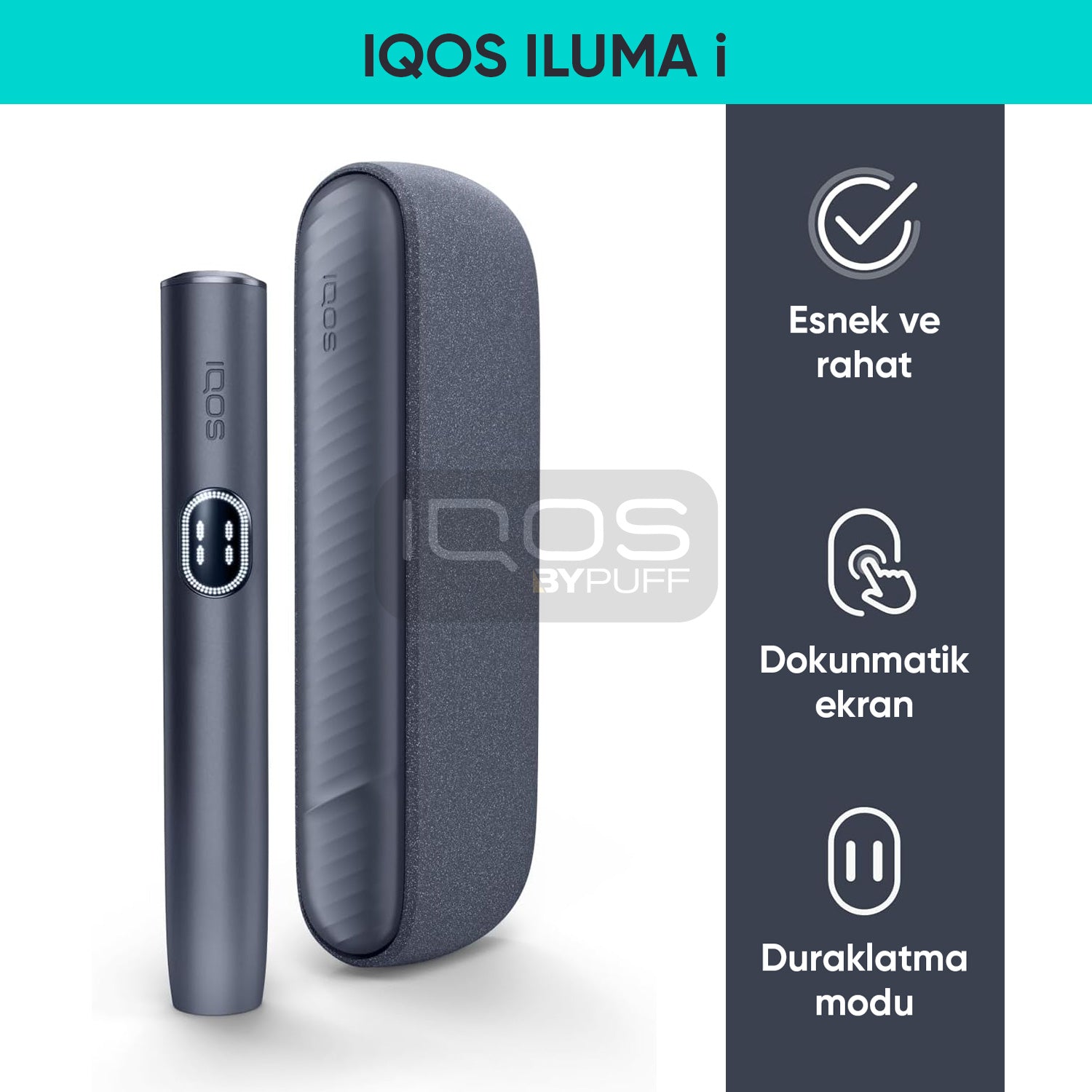 Black | IQOS ILUMA i Cihazı