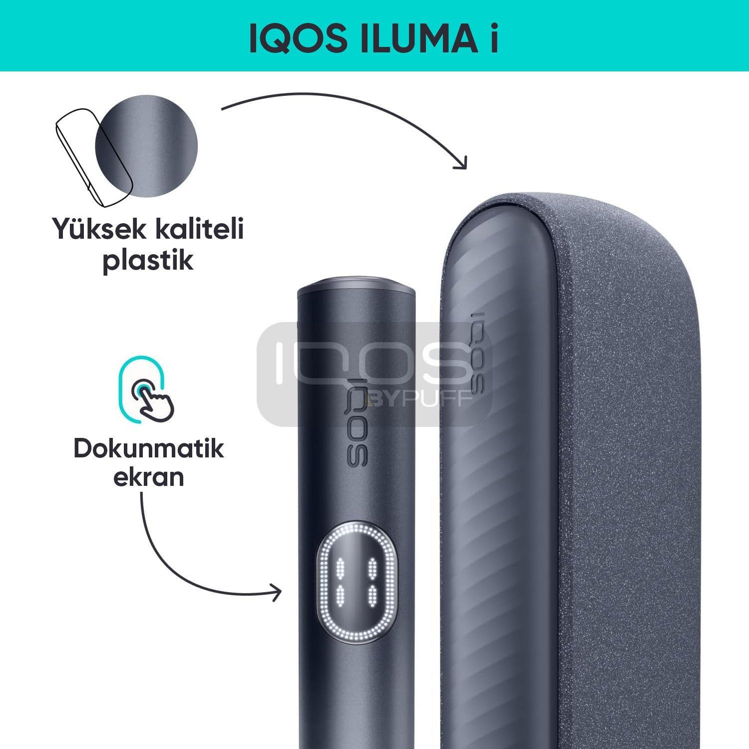 Black | IQOS ILUMA i Cihazı
