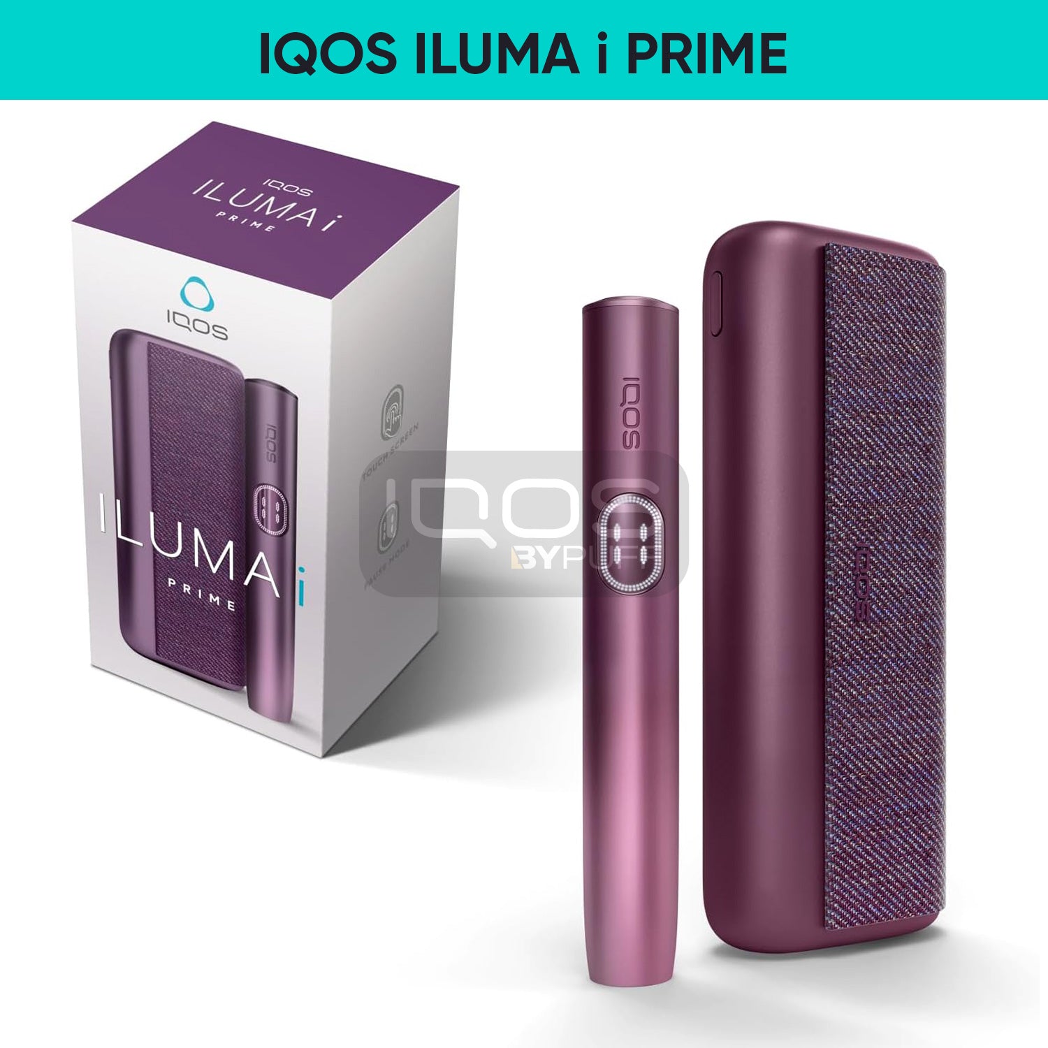 BURGUNDY (BORDO) | IQOS ILUMA i PRIME Cihazı