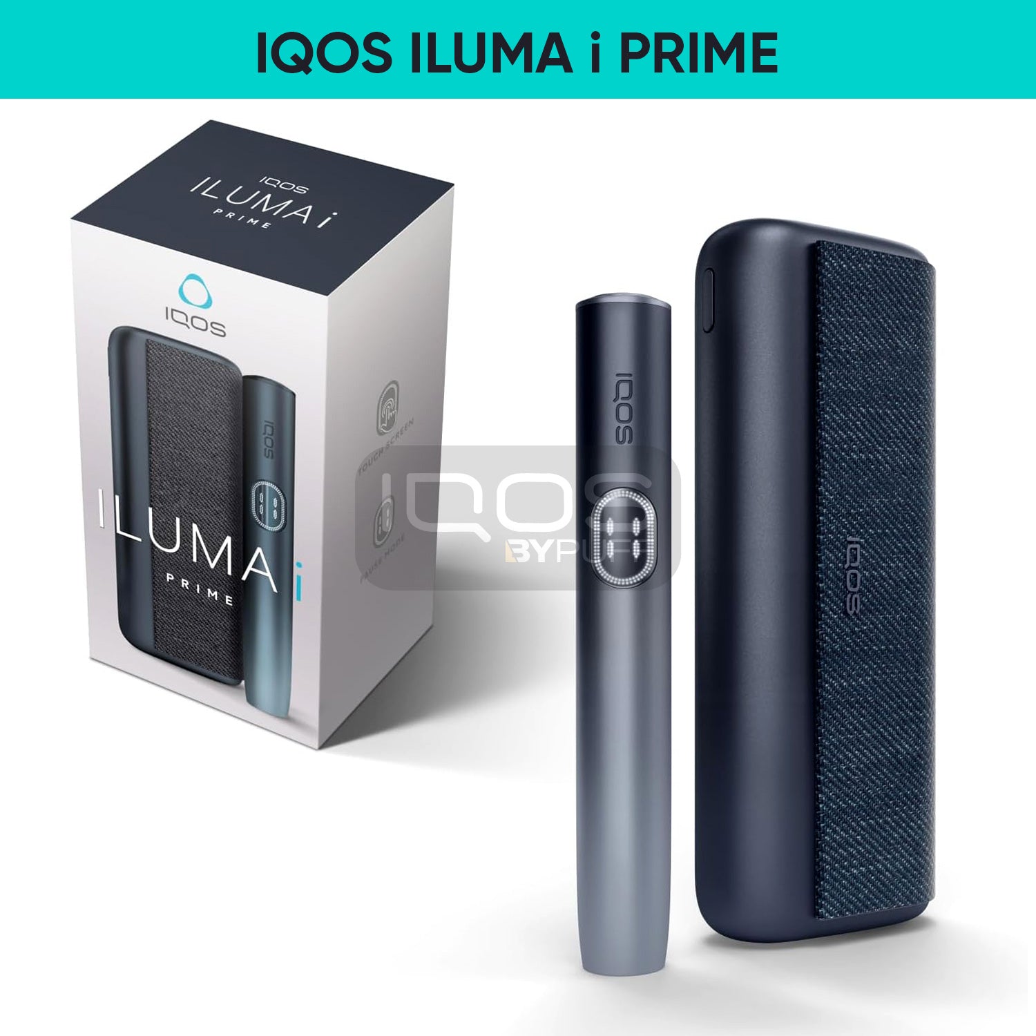 BLACK (SİYAH) | IQOS ILUMA i PRIME Cihazı