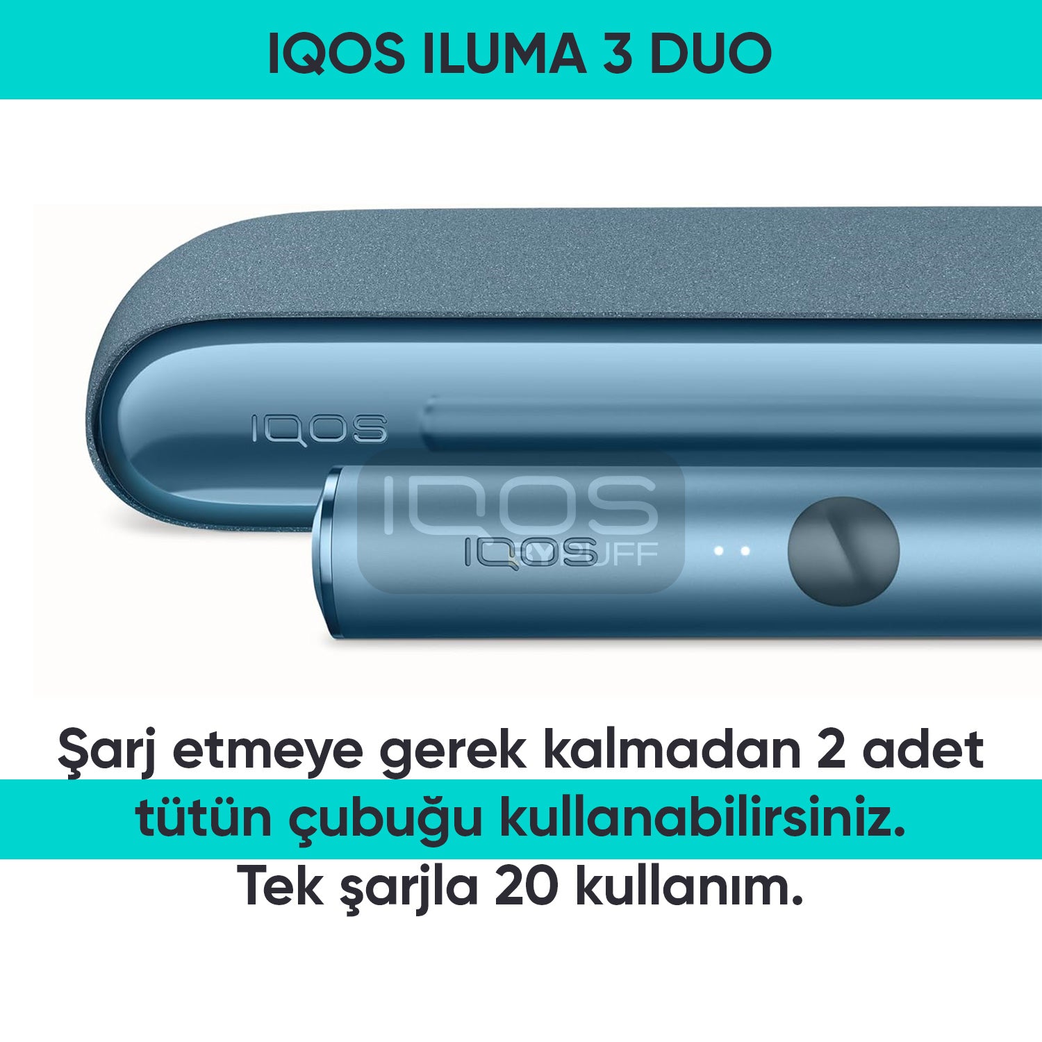 Blue | IQOS ILUMA 3 DUO Cihazı
