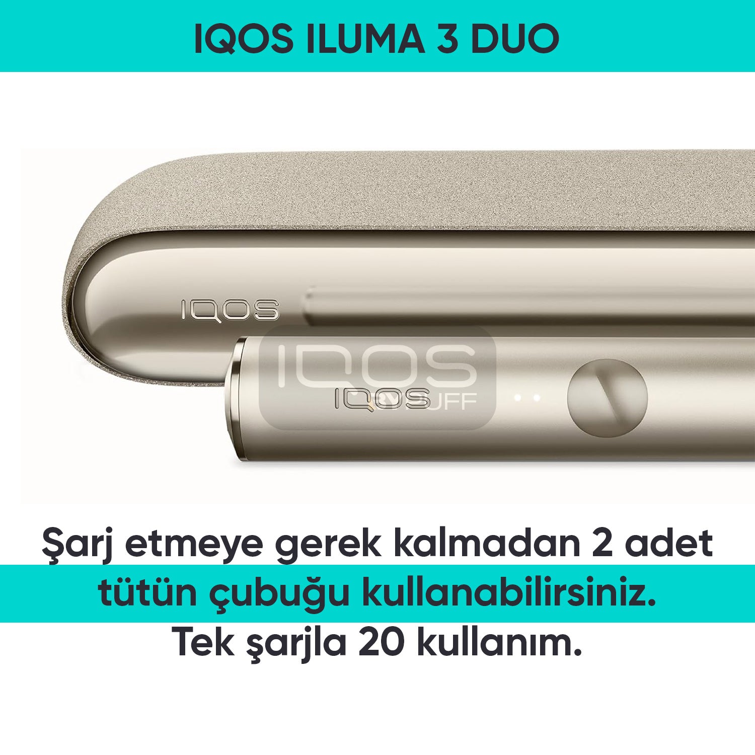 Zigver | IQOS ILUMA 3 DUO Cihazı