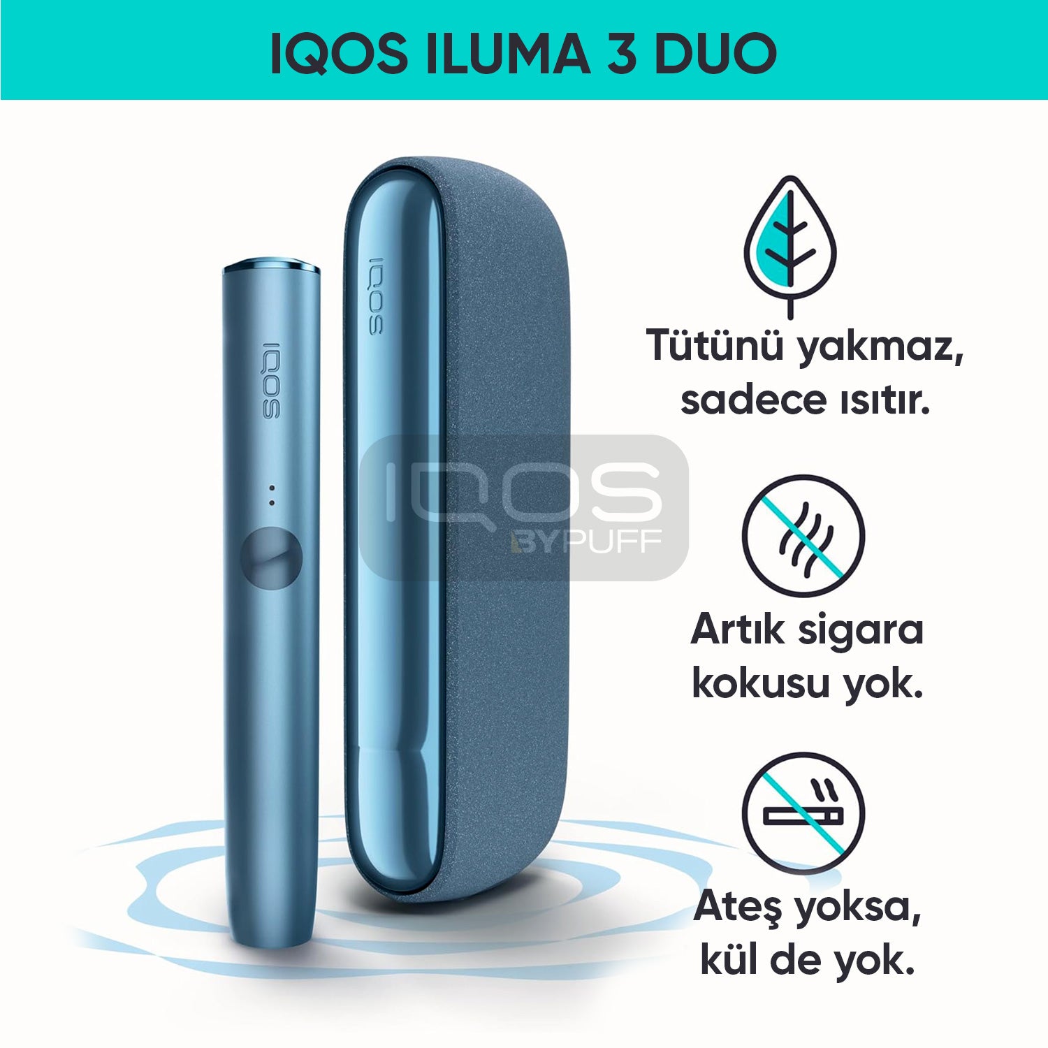 Blue | IQOS ILUMA 3 DUO Cihazı